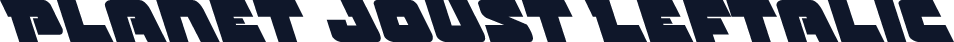 Planet Joust Leftalic