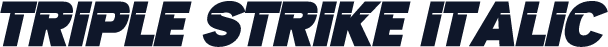 Triple Strike Italic