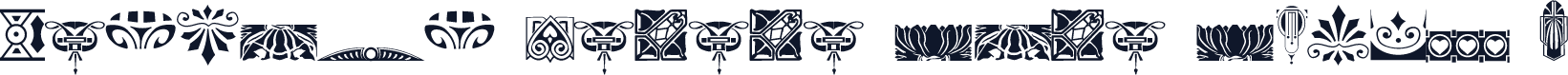 Nouveau Rococo Deco Dings I