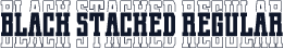 Black Stacked Regular