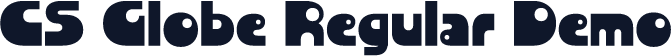 CS Globe Regular Demo