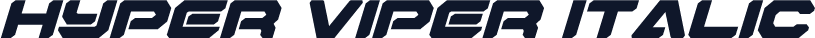 Hyper Viper Italic