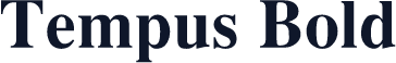 Tempus Bold