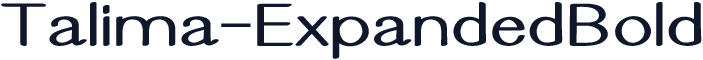 Talima-ExpandedBold
