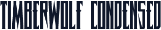 Timberwolf Condensed