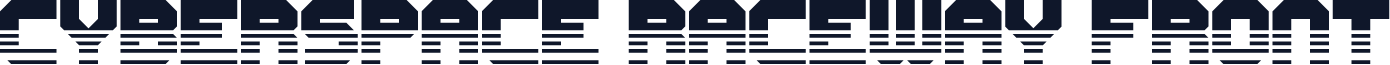 Cyberspace Raceway Front
