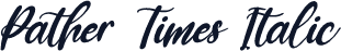 Pather Times Italic