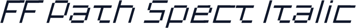 FF Path Spect Italic