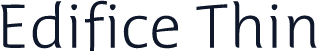 Edifice Thin
