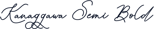 Kanaggawa Semi Bold
