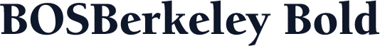 BOSBerkeley Bold