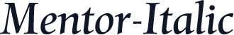 Mentor-Italic
