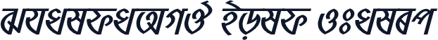 ShaldaAMJ Bold Italic