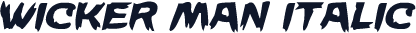 Wicker Man Italic