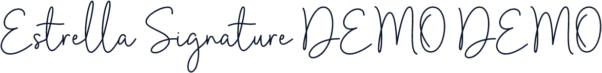 Estrella Signature DEMO DEMO