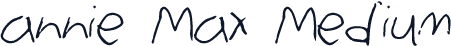 annie Max Medium