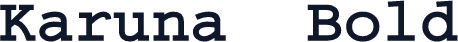Karuna  Bold