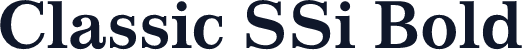 Classic SSi Bold
