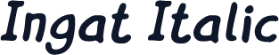 Ingat Italic