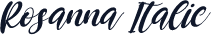 Rosanna Italic