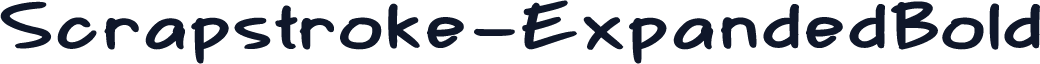 Scrapstroke-ExpandedBold