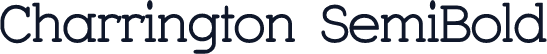 Charrington SemiBold