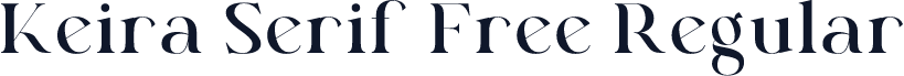 Keira Serif Free Regular