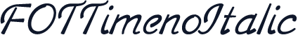 FOTTimenoItalic