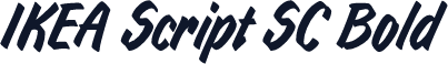 IKEA Script SC Bold