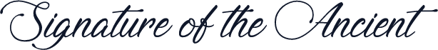 Signature of the Ancient