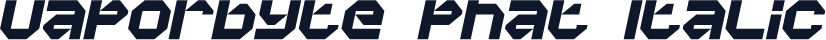 Vaporbyte Phat Italic