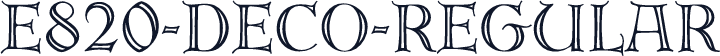 E820-Deco-Regular