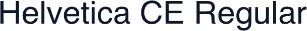 Helvetica CE Regular