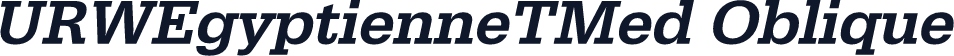 URWEgyptienneTMed Oblique