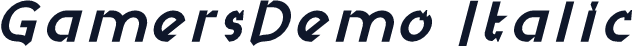 GamersDemo Italic