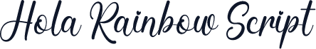 Hola Rainbow Script