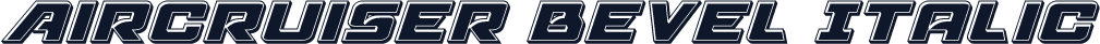 Aircruiser Bevel Italic