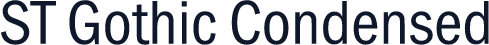 ST Gothic Condensed