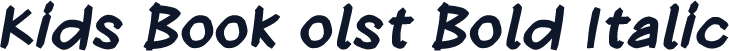 Kids Book olst Bold Italic