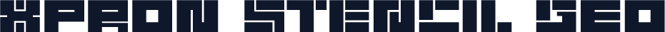 Xpron STENCIL Geo