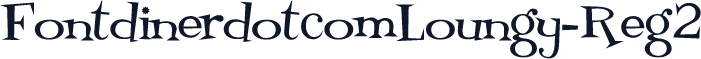 FontdinerdotcomLoungy-Reg2