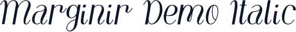 Marginir Demo Italic