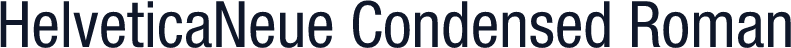 HelveticaNeue Condensed Roman