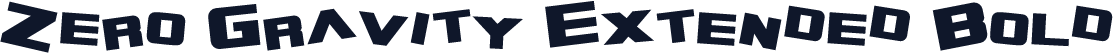 Zero Gravity Extended Bold