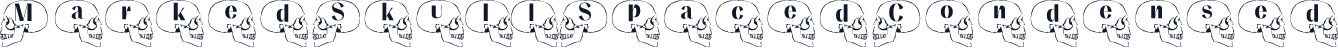MarkedSkullSpacedCondensed