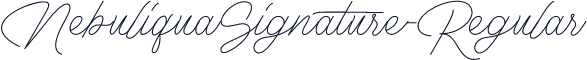 NebuliquaSignature-Regular