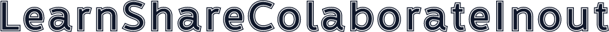 LearnShareColaborateInout