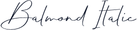 Balmond Italic