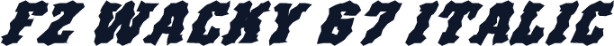 FZ WACKY 67 ITALIC