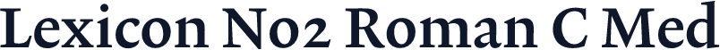 Lexicon No2 Roman C Med
